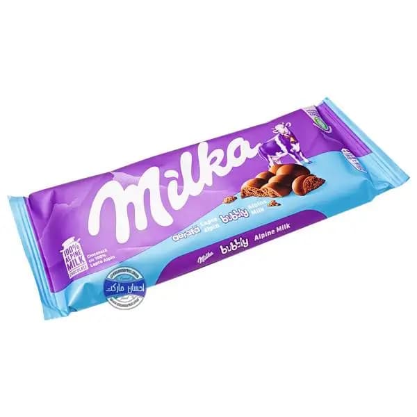 تابلت شکلات میلکا حبابی — تصویر ۳