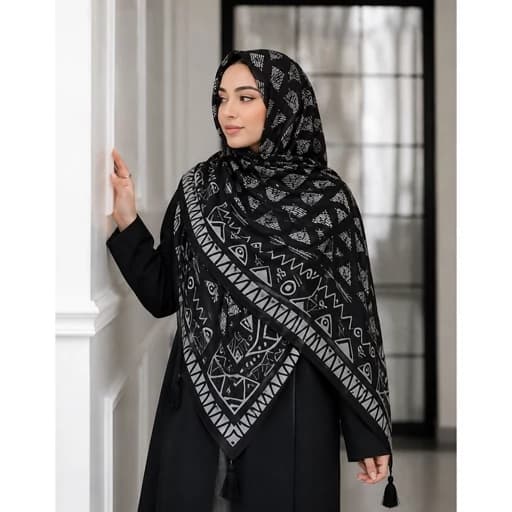 شال زنانه نخی اسپرت شال و روسری فرشته