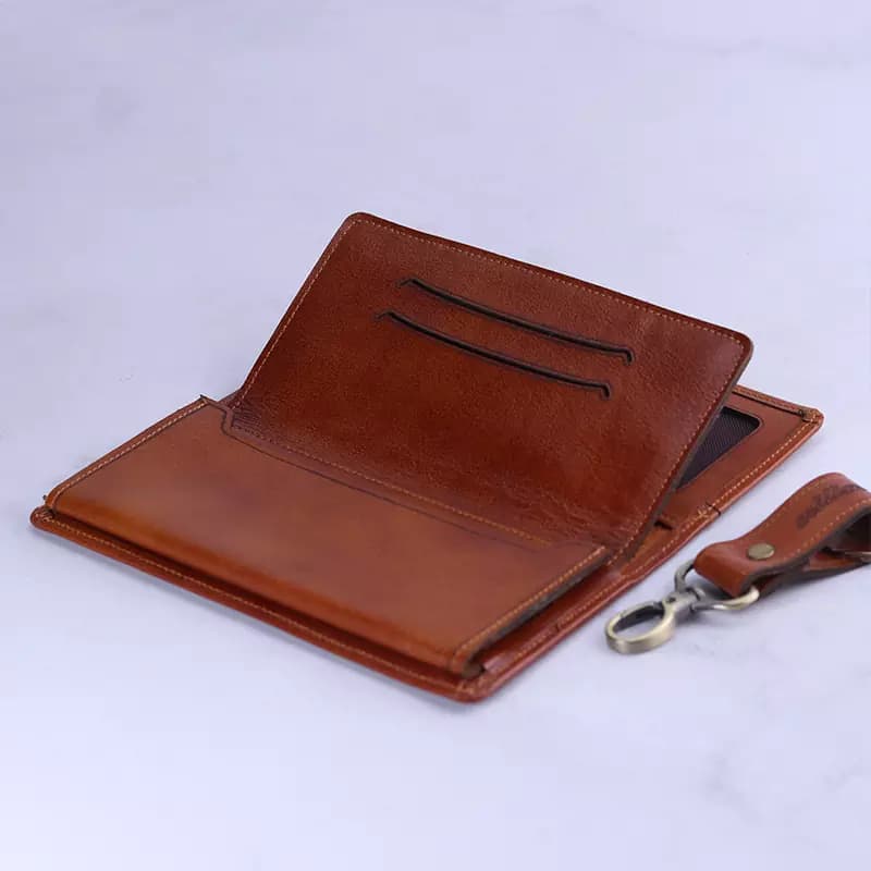 ست کیف کتی و جاکلیدی چرم میلیون 1200 — تصویر ۷