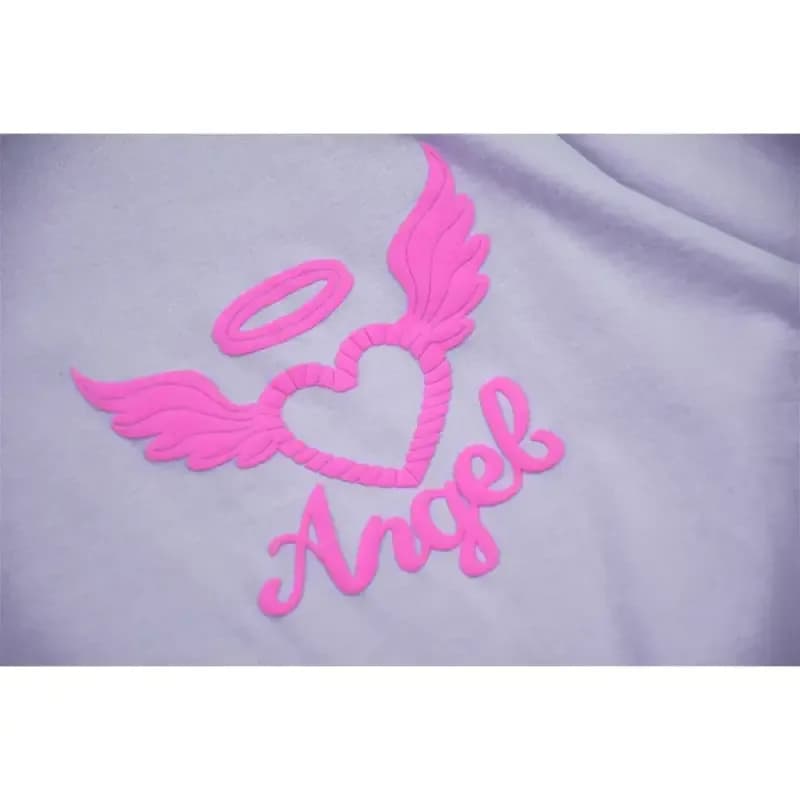 تیشرت زنانه لانگ طرح angel جنس پنبه یقه گرد کد 11773 — تصویر ۱۱