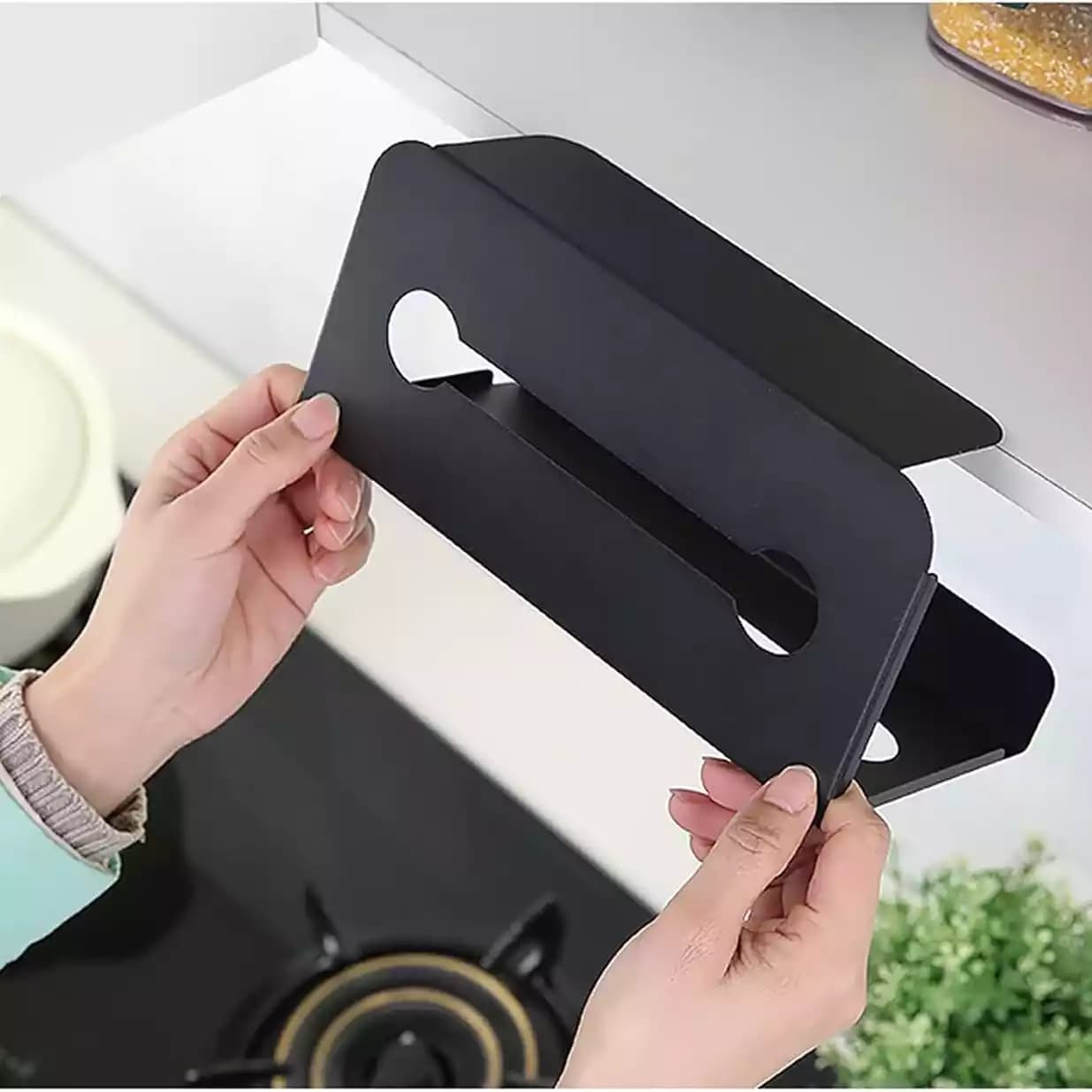 نگهدارنده دستمال کاغذی زیر کابینتی فلزی — تصویر ۳