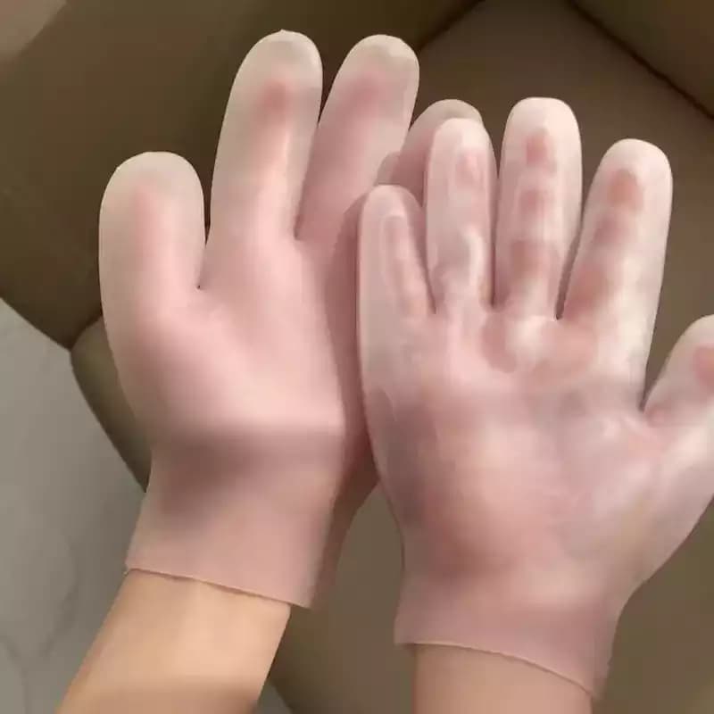 دستکش شفاف سیلیکونی نرم کننده