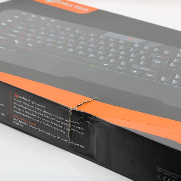 کیبورد مخصوص بازی میشن MEETION MT-K9420 اپن باکس — تصویر ۸