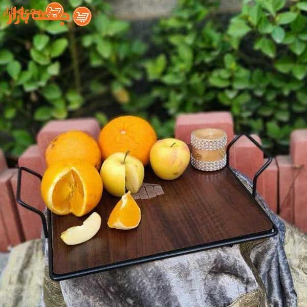 سینی سرو خوراکی چوبی مستطیل