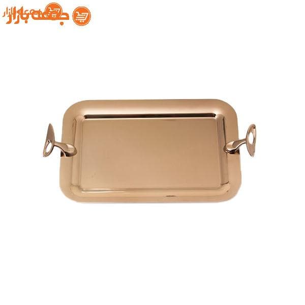 سینی پذیرایی استیل مستطیل 922RG