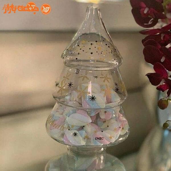شکلات خوری شیشه ای کاج انزو — تصویر ۵