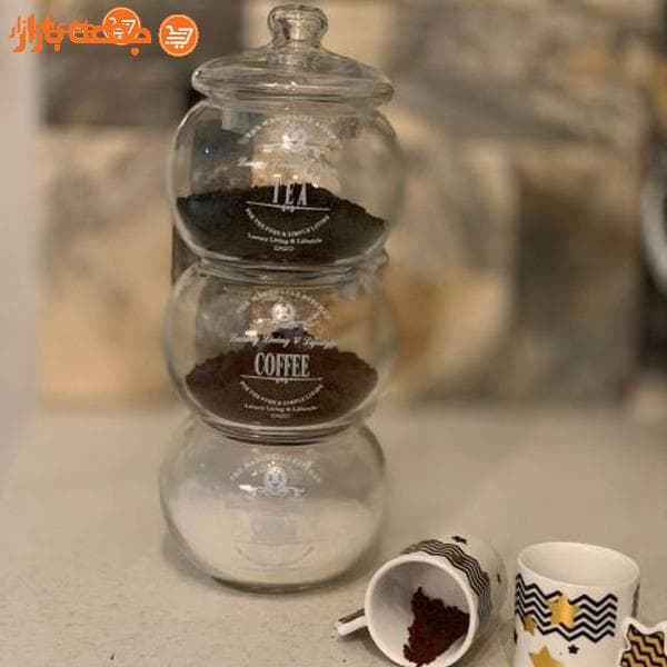 کندی باکس سه طبقه گرد انزو