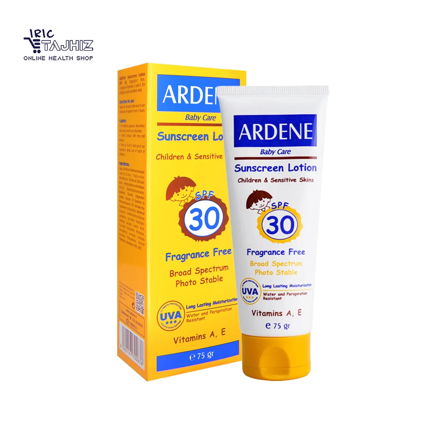 لوسیون ضد آفتاب کودک Spf30 آردن Ardene حجم 75 میلی لیتر — تصویر ۲