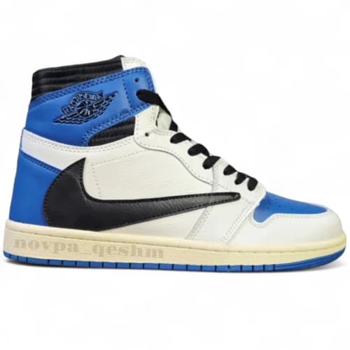 کفش کتونی جردن 1 ساقدار تراویس اسکات Jordan 1 Travis Scott — تصویر ۹