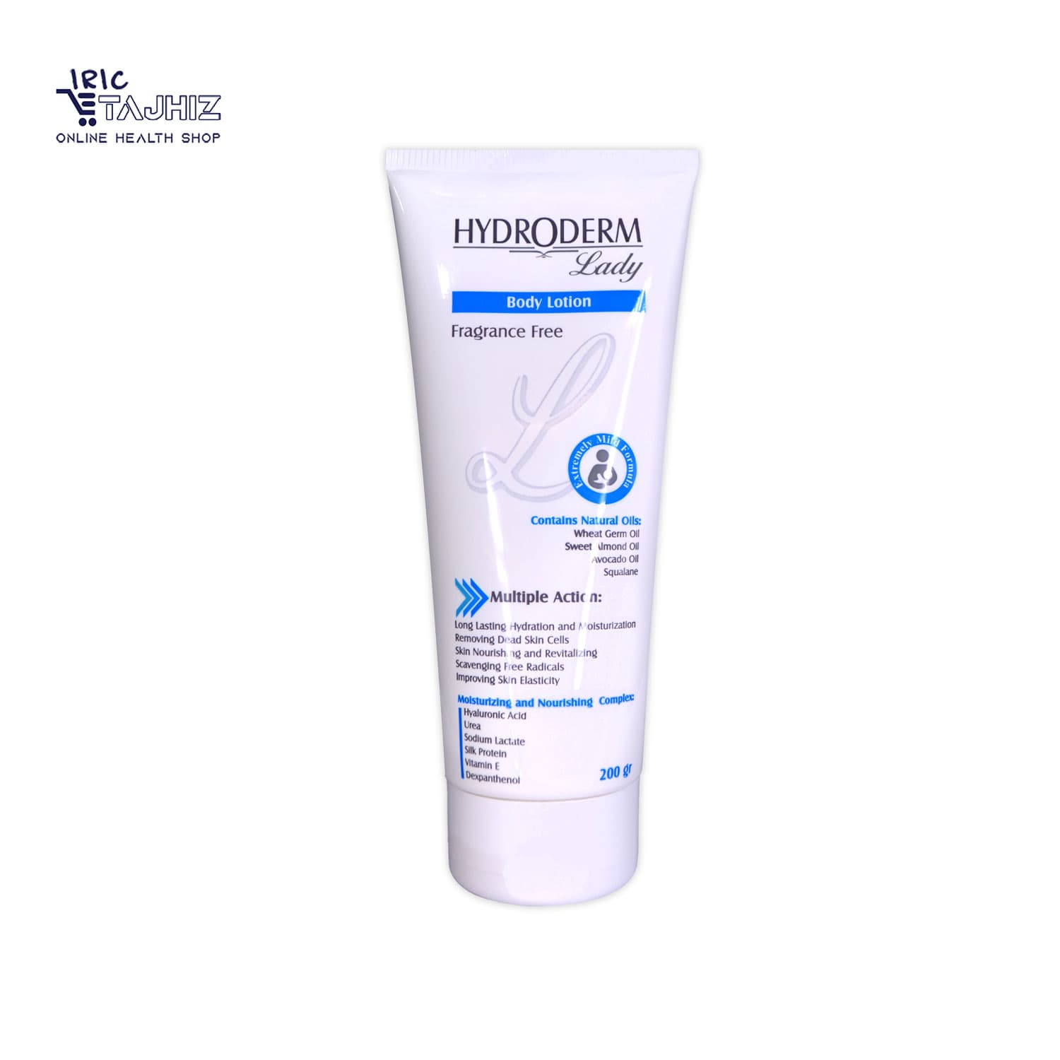 لوسیون بدن هیدرودرم HYDRODERM سری Lady مدل Multiple Action