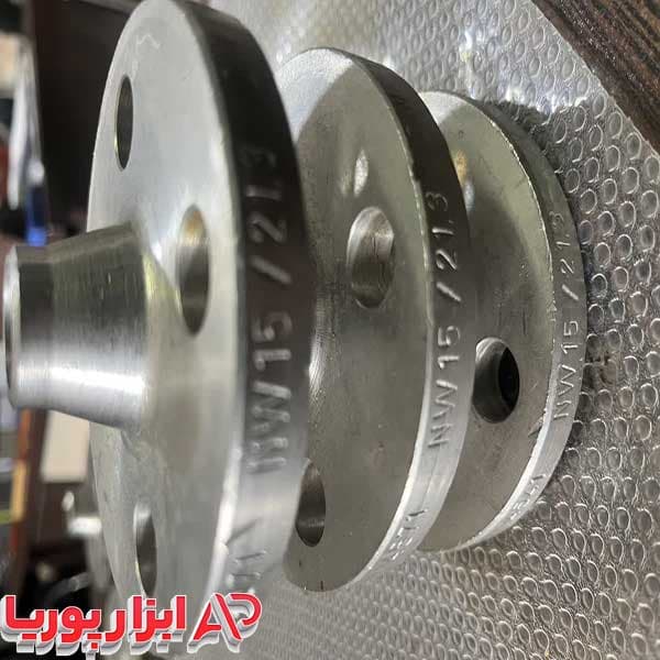 فلنج گلودار ریس فیس NW 15/21.3 4571 DIN2633 ND16 AS3