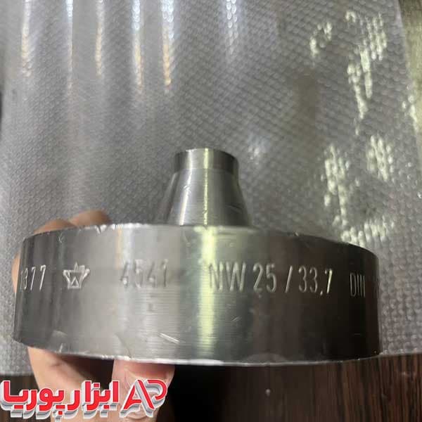 فلنج گلودار NW 25/33.7 4541 DIN2628 ND250 AS2 RTJ