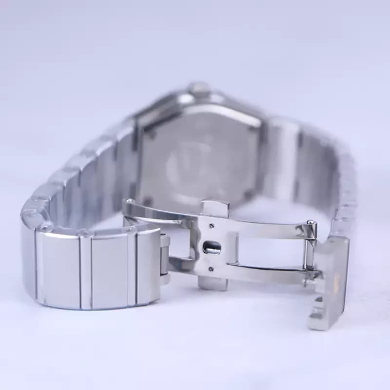 ساعت مچی عقربه ای امگا زنانه فلزی نقره ای 88988005/9 — تصویر ۳