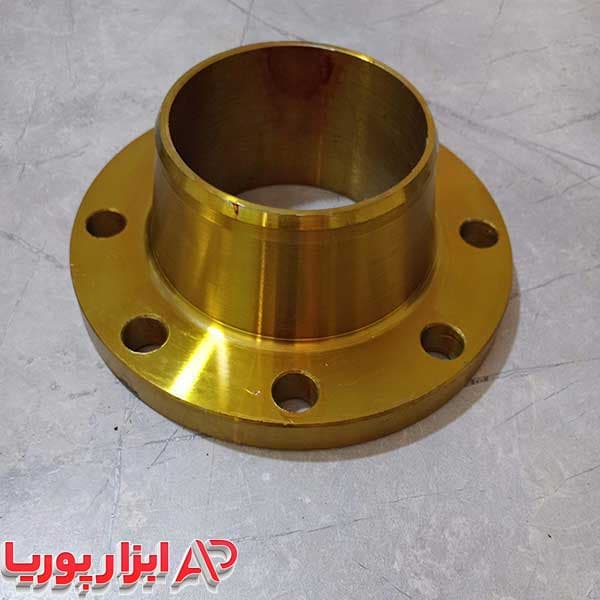 فلنج گلودار کلاس 150 سایز 4اینچ فولادی فورجی