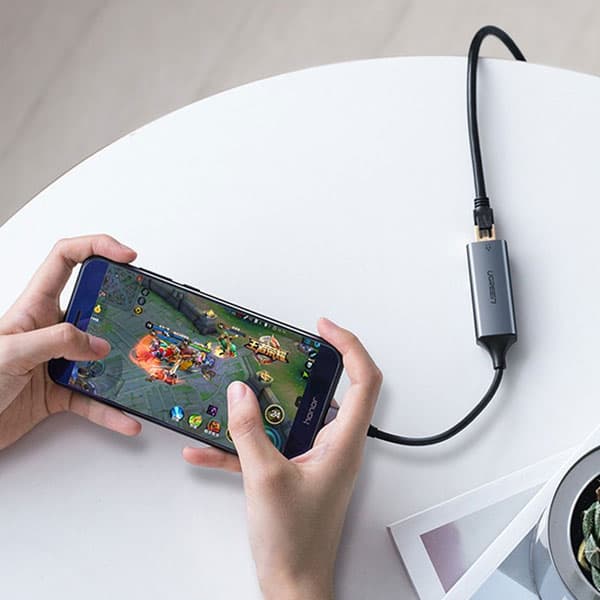مبدل Type-C به Ethernet یوگرین مدل UGREEN CM199-50737 — تصویر ۳