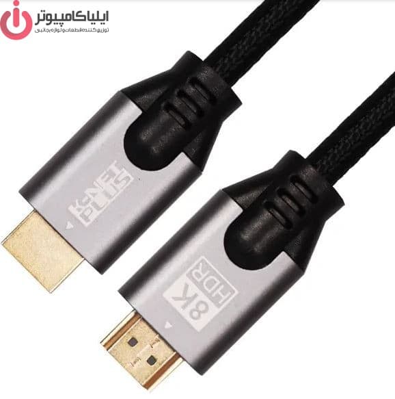 کابل HDMI V2.1 کی نت پلاس مدل KP-CH21B50 طول 5 متر — تصویر ۵