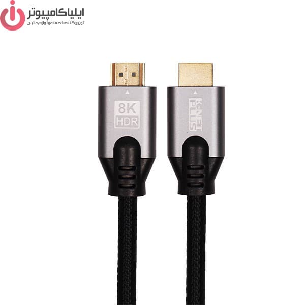 کابل HDMI V2.1 کی نت پلاس مدل KP-CH21B50 طول 5 متر — تصویر ۲