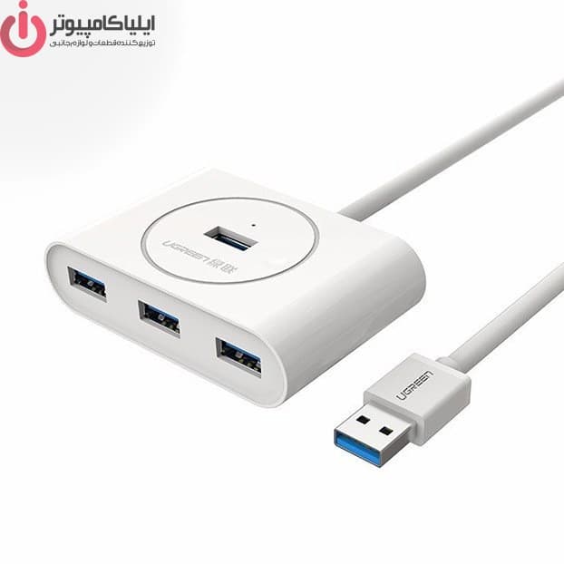 هاب USB3.0 برند یوگرین مدل UGREEN CR113-20283