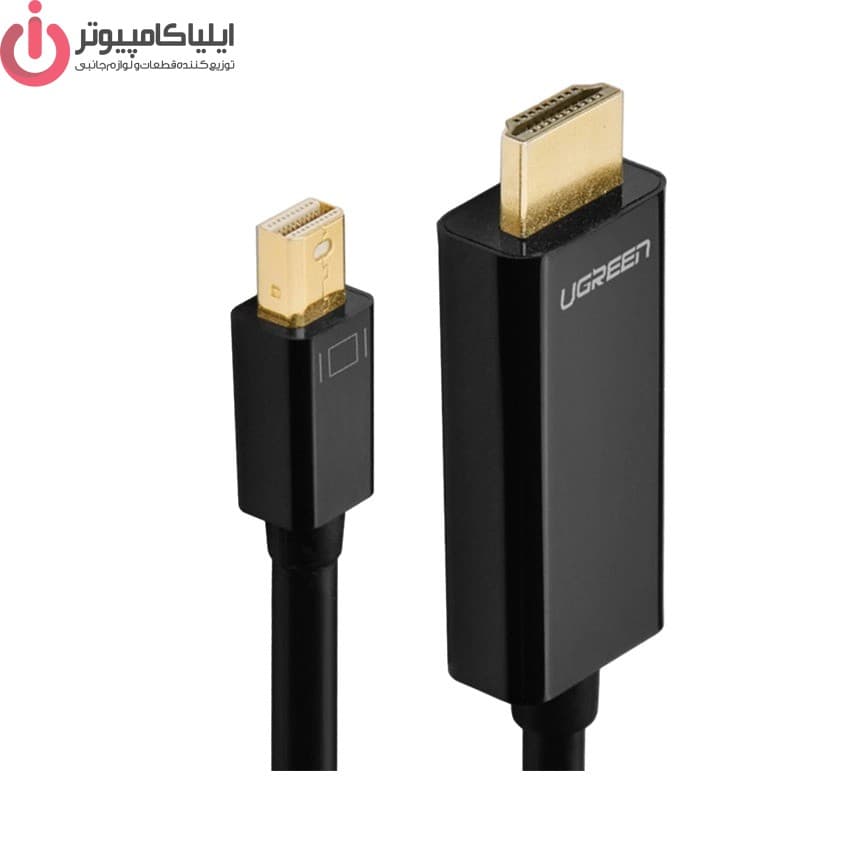 کابل تصویر Mini Display به HDMI برند یوگرین مدل UGREEN MD101*20848