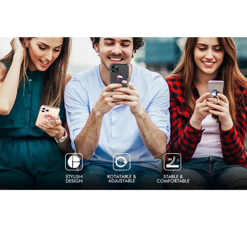 حلقه نگهدارنده گوشی موبایل آها استایل مدل ST12-Black — تصویر ۱۰