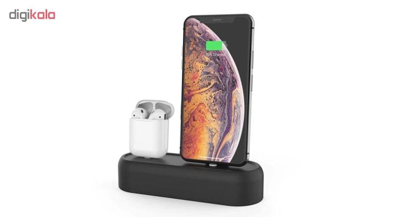 پایه شارژ آها استایل مدل PT55 مناسب برای آیفون و ایرپاد — تصویر ۵