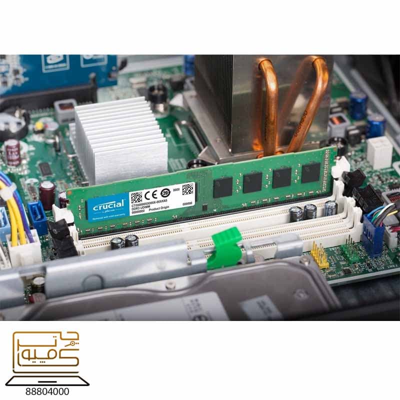 رم کروشیال CRUCIAL 8GB 1600MHZ CL11 D3 کارکرده — تصویر ۳