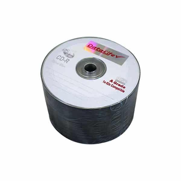 سی دی خام دیتا لایف 700MB بسته 50 عددی