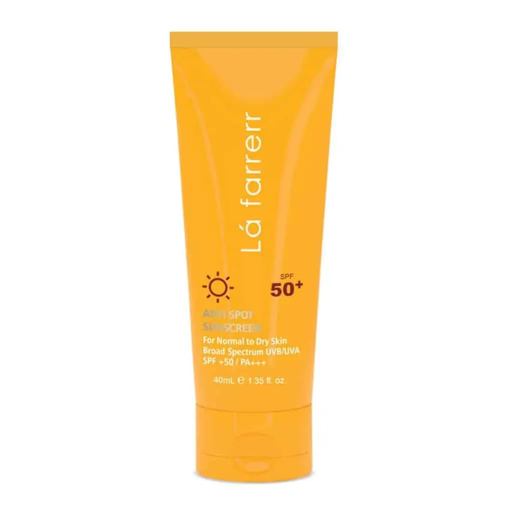 ضدآفتاب ضدلک بی رنگ SPF50 پوست خشک و معمولی لافارر — تصویر ۲