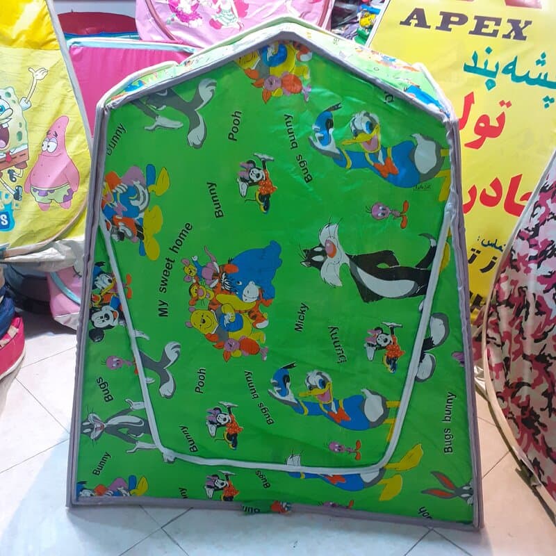 چادربازی کودک ونوجوان انیمیشن کلبه ای