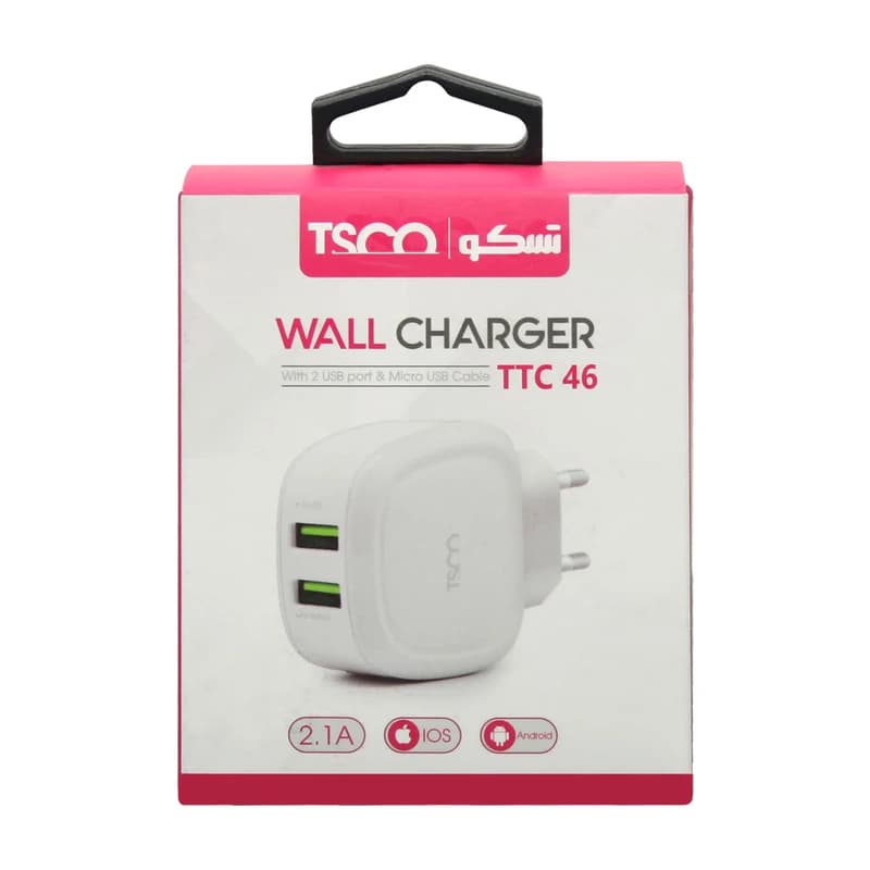 شارژر دیواری تسکو مدل Tsco TTC 46 — تصویر ۷