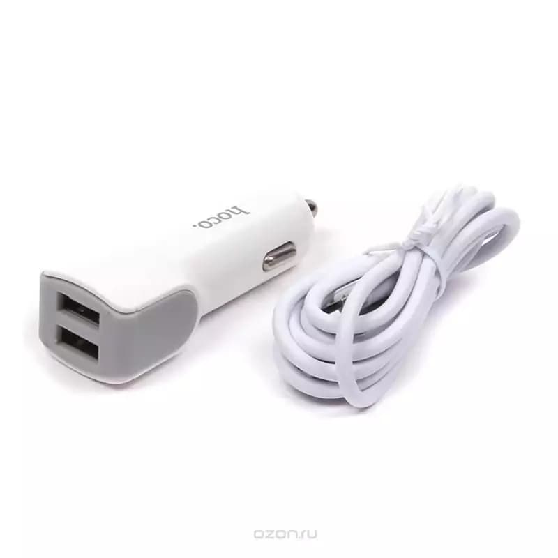 غیرفعال شارژر فندکی هوکو مدل Z23 رنگ سفید کدK21743