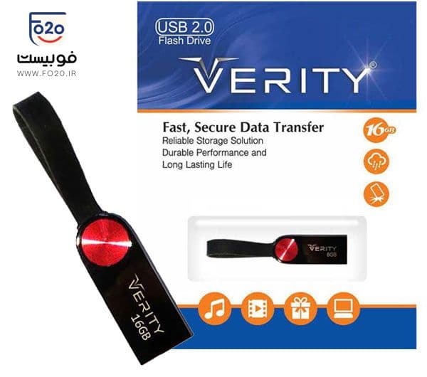 فلش مموری وریتی مدل V815 ظرفیت 16 گیگابایت — تصویر ۳