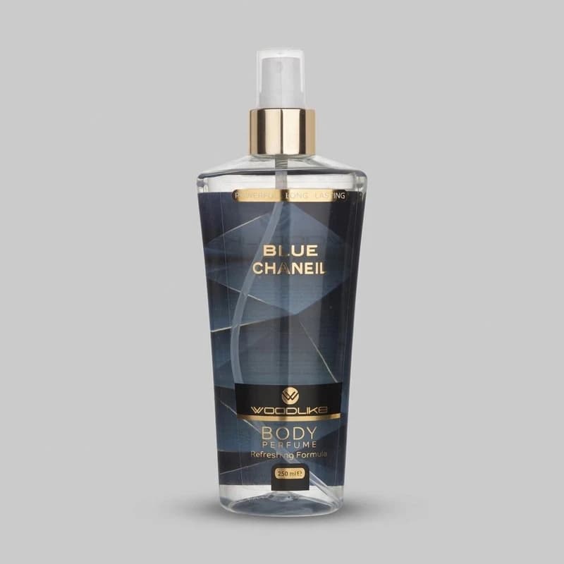 بادی اسپلش مردانه وودلایک مدل Blue Chaneil حجم 250 میلی لیترکدK21754