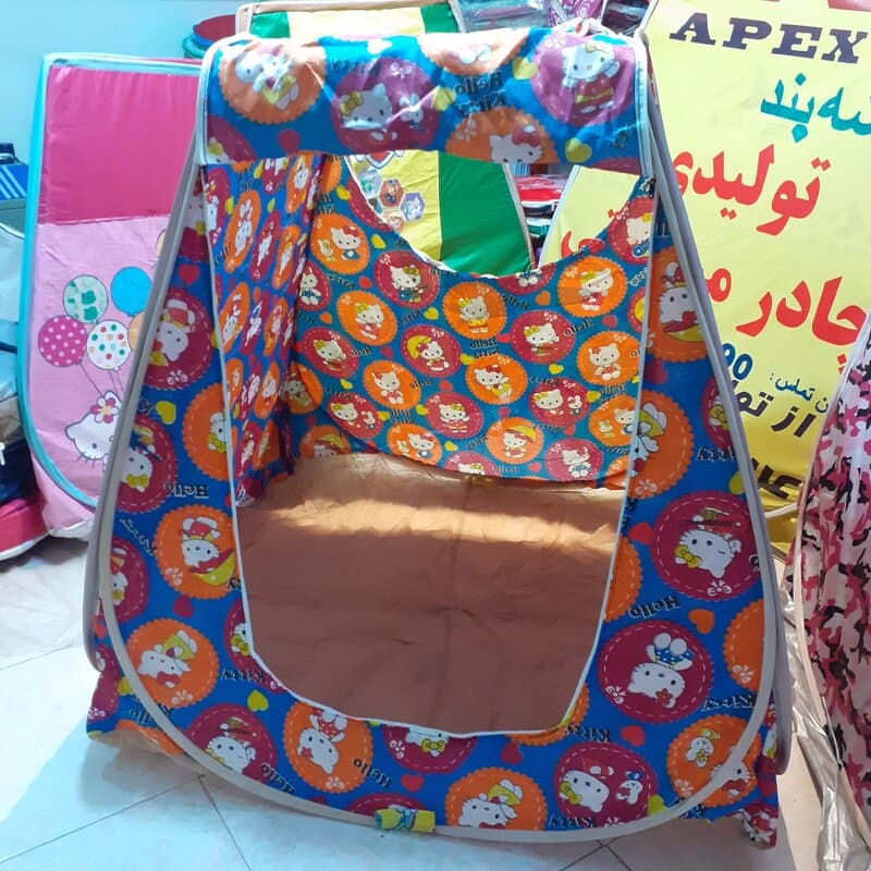 چادربازی کودک ونوجوان انیمیشن کیتی آبی — تصویر ۲