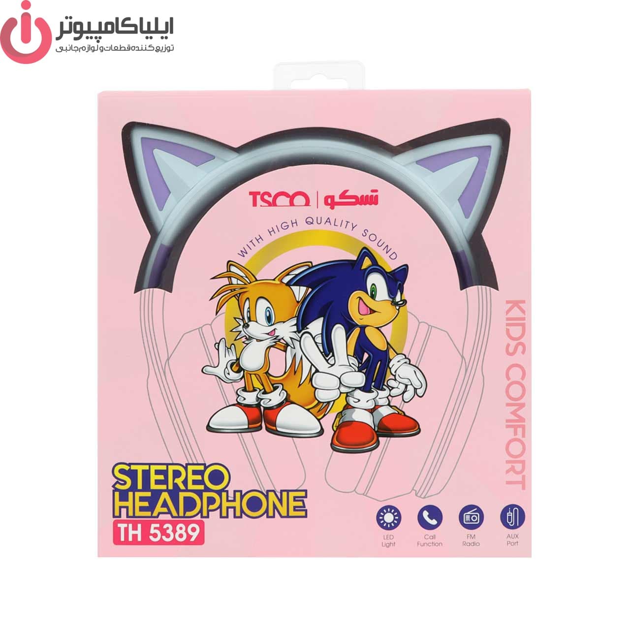 هدست بلوتوثی عروسکی تسکو مدل TSCO TH 5389 — تصویر ۴
