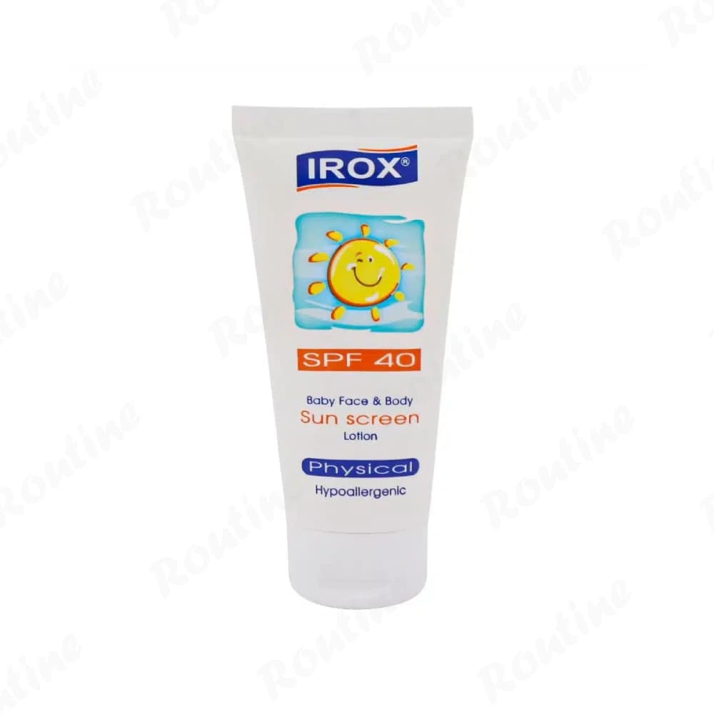 لوسیون ضد آفتاب کودک SPF40 ایروکس