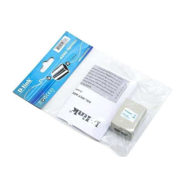 اسپلیتر ( نویزگیر ) دی-لینک مدل DSL-30f اصلی به همراه کابل 10 سانتی