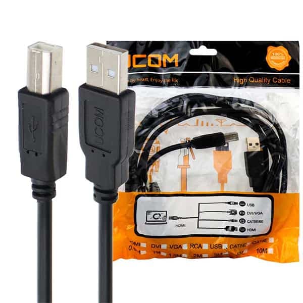 کابل پرینتر مدل Ucom طول 3 متر