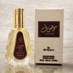ادکلن موصوف قهوه ای شرکت ارض الزعفران امارات حجم 50 میل — تصویر ۳