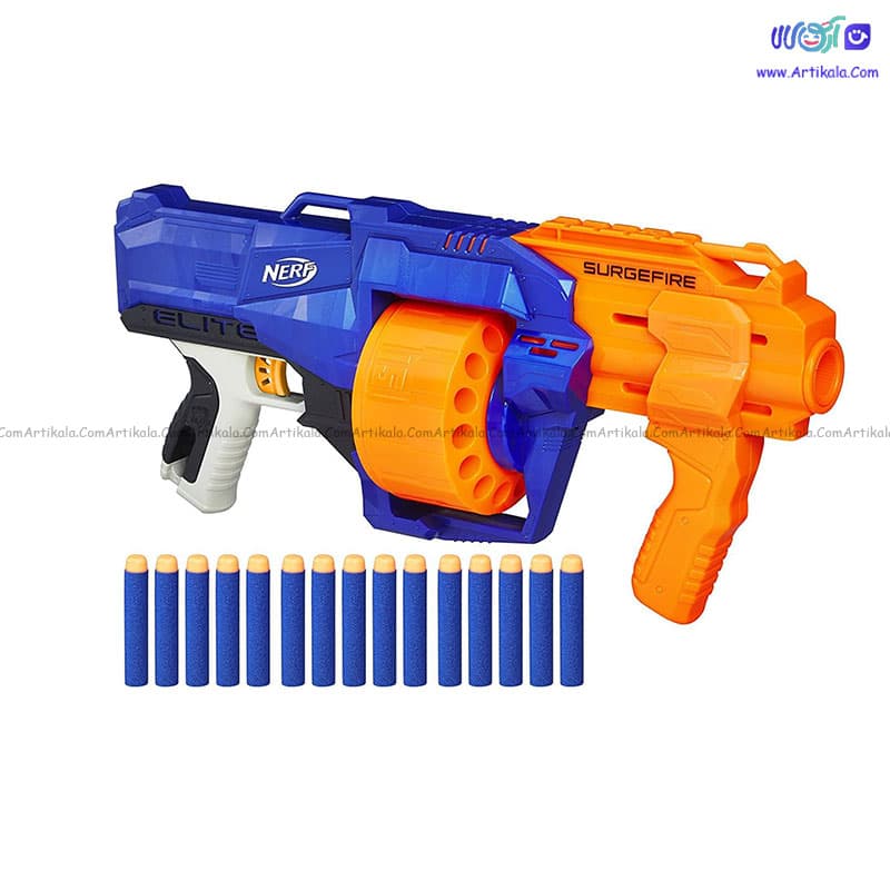 اسباب بازی تفنگ برند nerf مدل Nerf Elite Surgefire