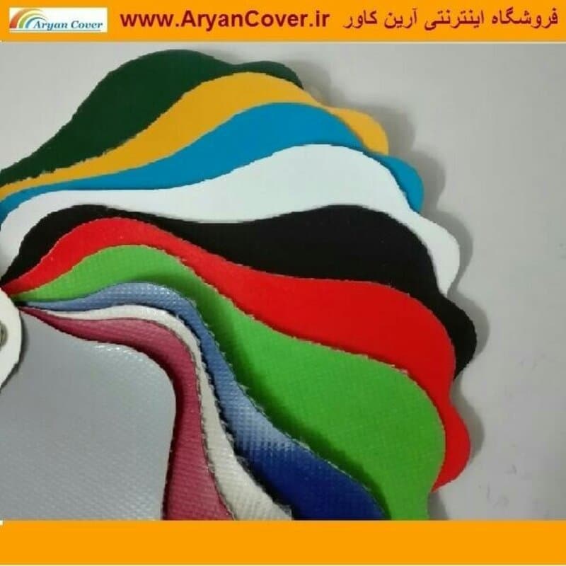 پارچه برزنت کانتینری عرض 2 متر درجه یک ضد آب رنگ سفید روشن وزن بالا — تصویر ۴