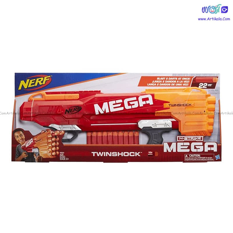 اسباب بازی تفنگ مدل TWINSHOCK MEGA