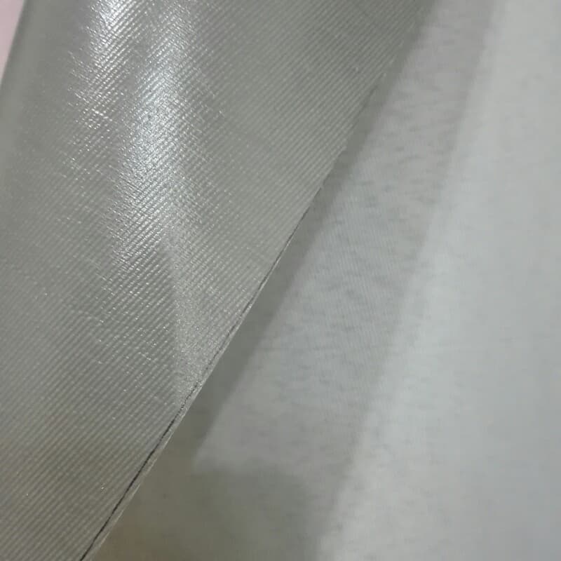 پارچه برزنت سبک آبگریز رنگ طوسی عرض 160 سانت — تصویر ۳