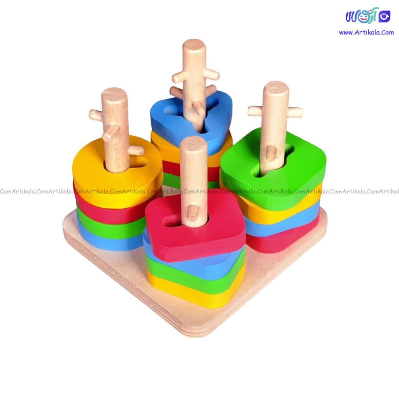اسباب بازی مونته سوری چوبی توتویو