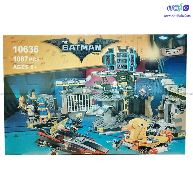 لگو 1087 قطعه غار بتمن کد 10636