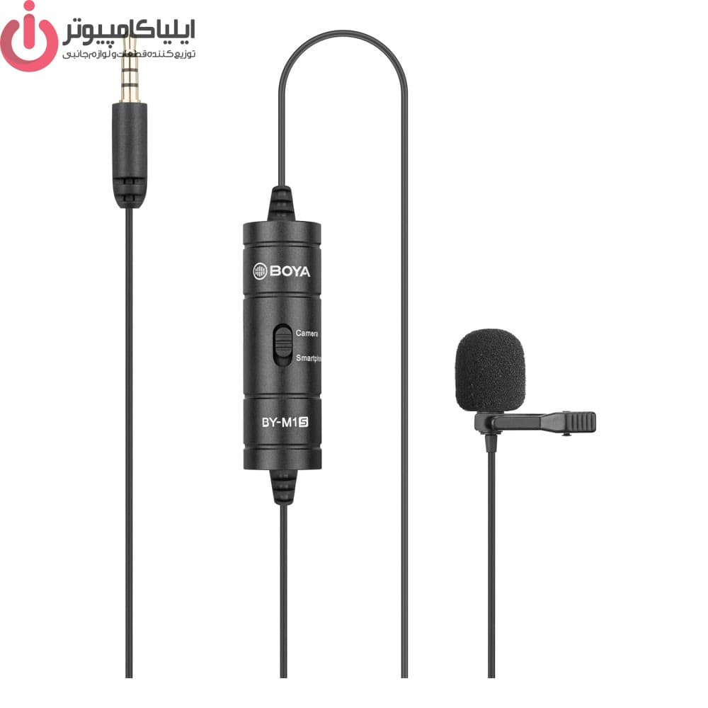 میکروفن یقه ای بویا مدل BY-M1S — تصویر ۲
