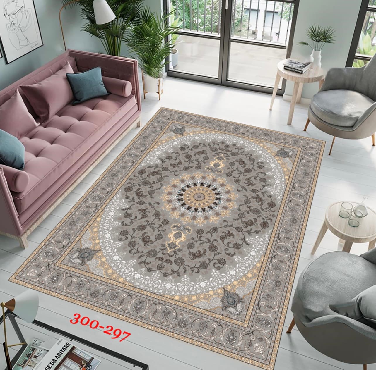 روفرشی طرح کلاسیک کد CRUG-CLS-886 — تصویر ۲