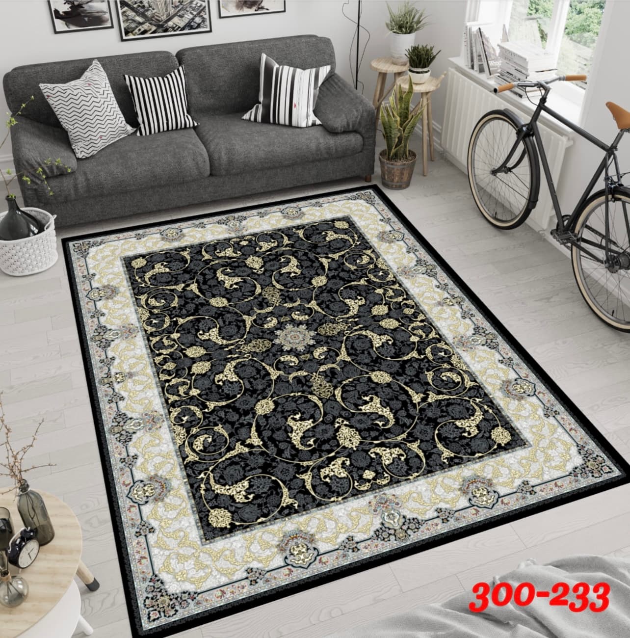 روفرشی طرح کلاسیک کد CRUG-CLS-876 — تصویر ۲