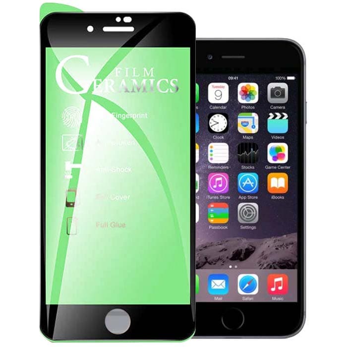 محافظ صفحه نانو سرامیک تمام صفحه آیفون Apple iPhone 6 Plus / 6s Plus Glass — تصویر ۲