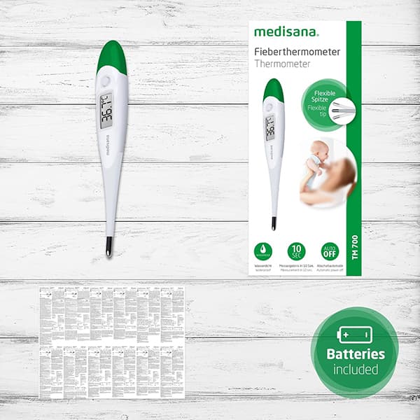 تب‌سنج و دماسنج دیجیتال کودک مدیسانا مدل TM 700 – دقت و راحتی در اندازه‌گیری دما — تصویر ۵